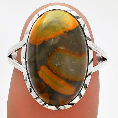 Natural Bamboo Jasper Ring size-8 R-1074 SDR227915