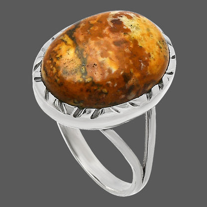 Natural Picture Jasper Ring size-8 R-1074 SDR228011