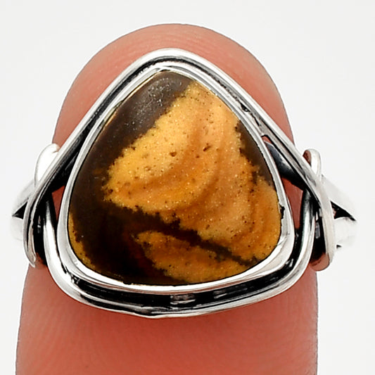 Natural Outback Jasper Ring size-8.5 R-1054 SDR228094