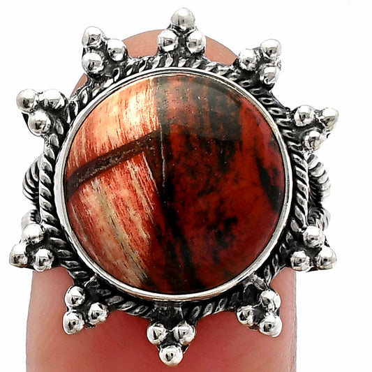 Natural Snake Skin Jasper Ring size-7 R-1234 SDR228528