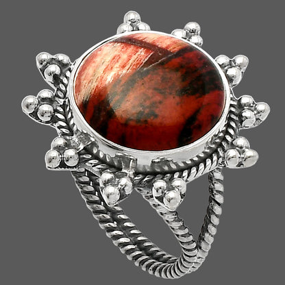 Natural Snake Skin Jasper Ring size-7 R-1234 SDR228528