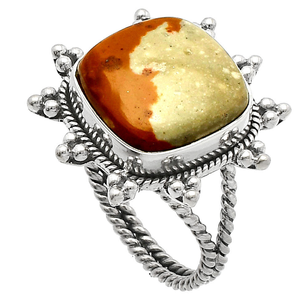 Natural Picture Jasper Ring size-8.5 R-1234 SDR228530