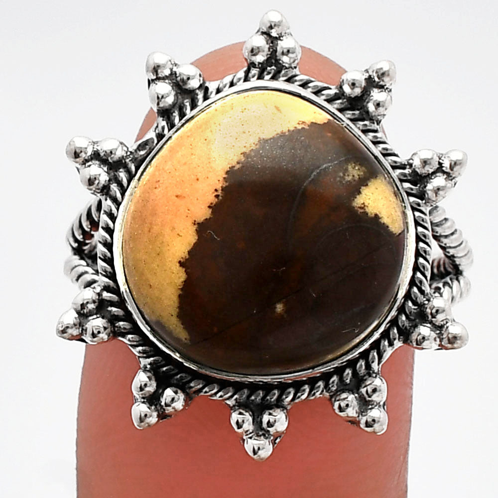 Natural Outback Jasper Ring size-9 R-1234 SDR228589
