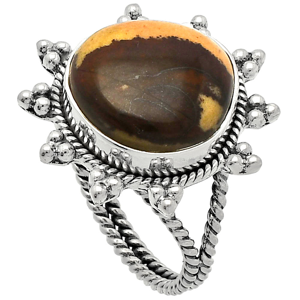 Natural Outback Jasper Ring size-9 R-1234 SDR228589
