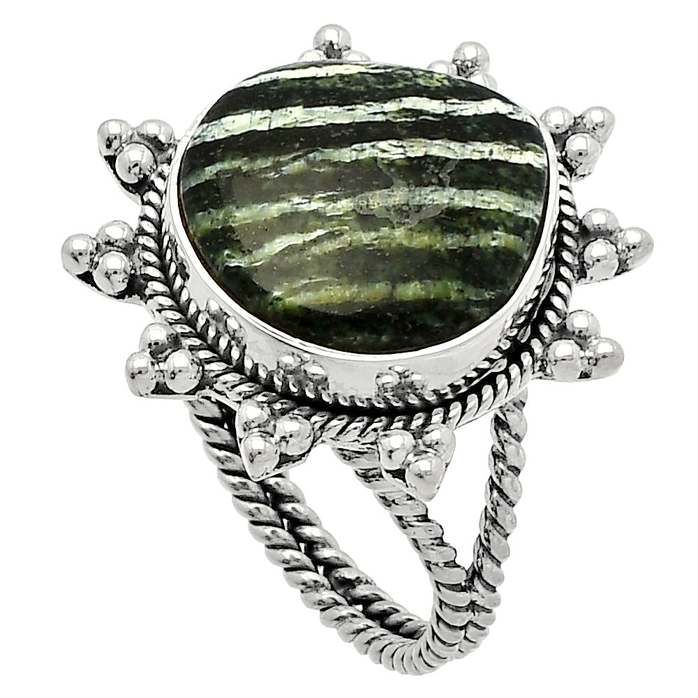 Natural Chrysotile Ring size-9 R-1234 SDR228610