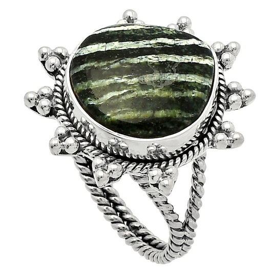 Natural Chrysotile Ring size-9 R-1234 SDR228610