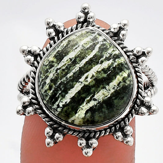 Natural Chrysotile Ring size-9 R-1234 SDR228630