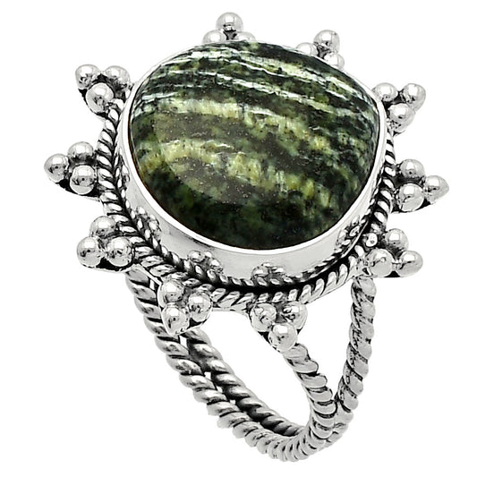 Natural Chrysotile Ring size-9 R-1234 SDR228630