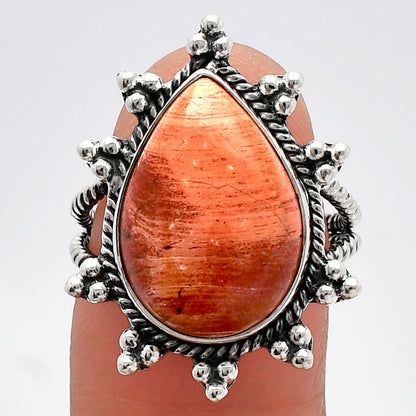 Natural Snake Skin Jasper Ring size-7 R-1234 SDR228631