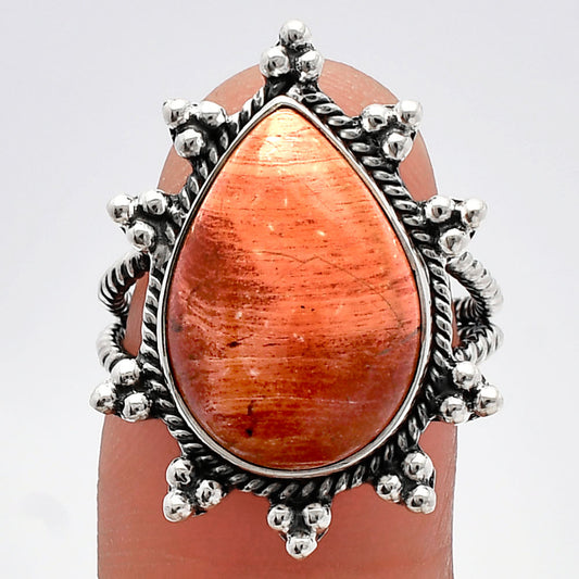Natural Snake Skin Jasper Ring size-7 R-1234 SDR228631