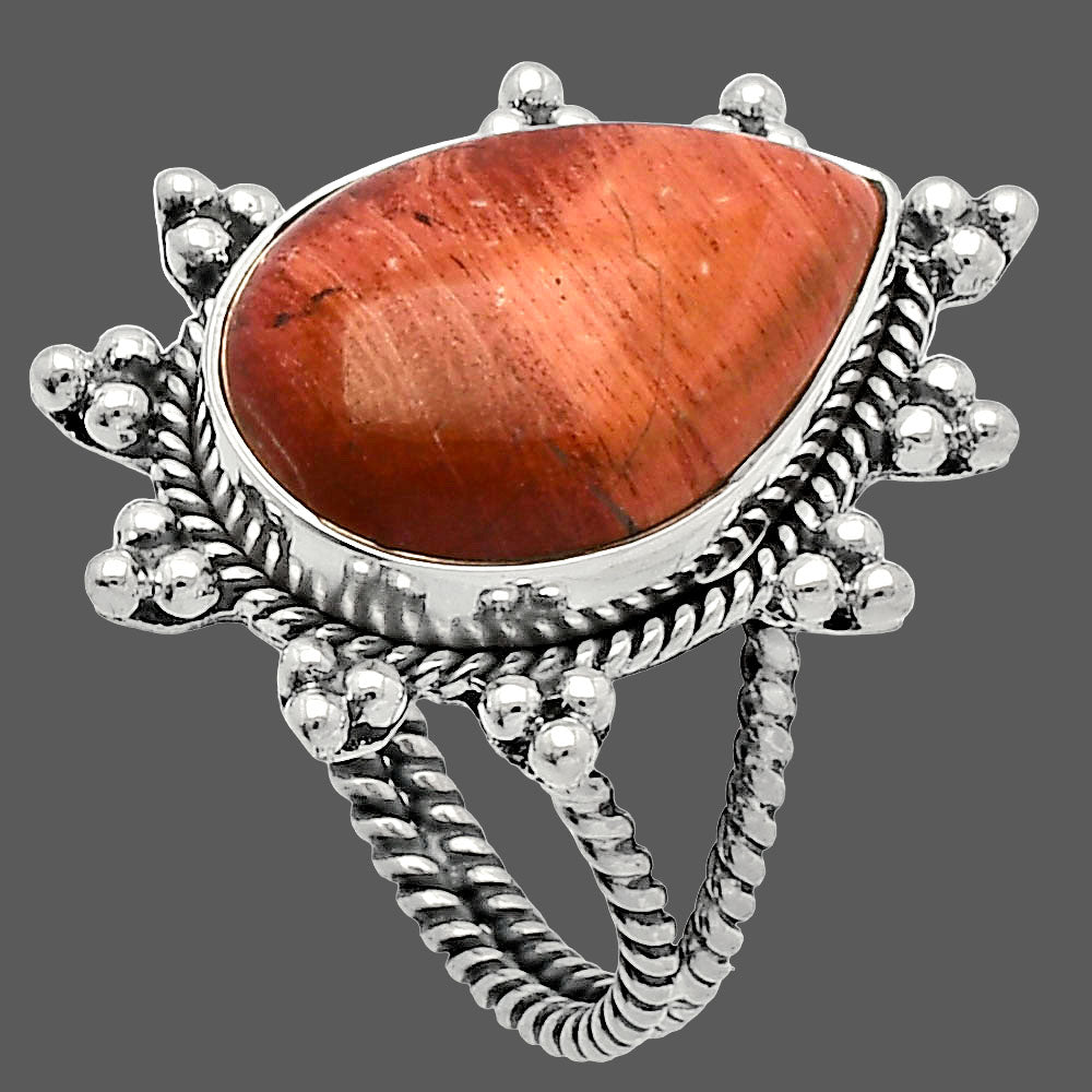 Natural Snake Skin Jasper Ring size-7 R-1234 SDR228631