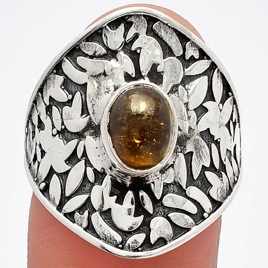 Natural Multi Tourmaline Ring size-7.5 R-1370 SDR228713