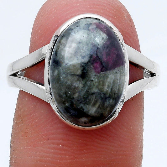 Natural Russian Eudialyte Ring size-8.5 R-1438 SDR228892