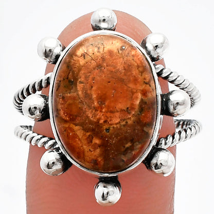 Natural Mexican Bird Eye Ring size-9.5 R-1268 SDR228947