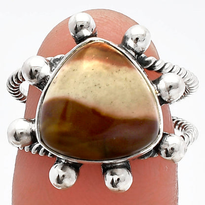 Natural Polygram Jasper Ring size-7 R-1268 SDR228971