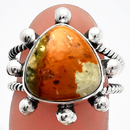Natural Rocky Butte Picture Jasper Ring size-7 R-1268 SDR228984