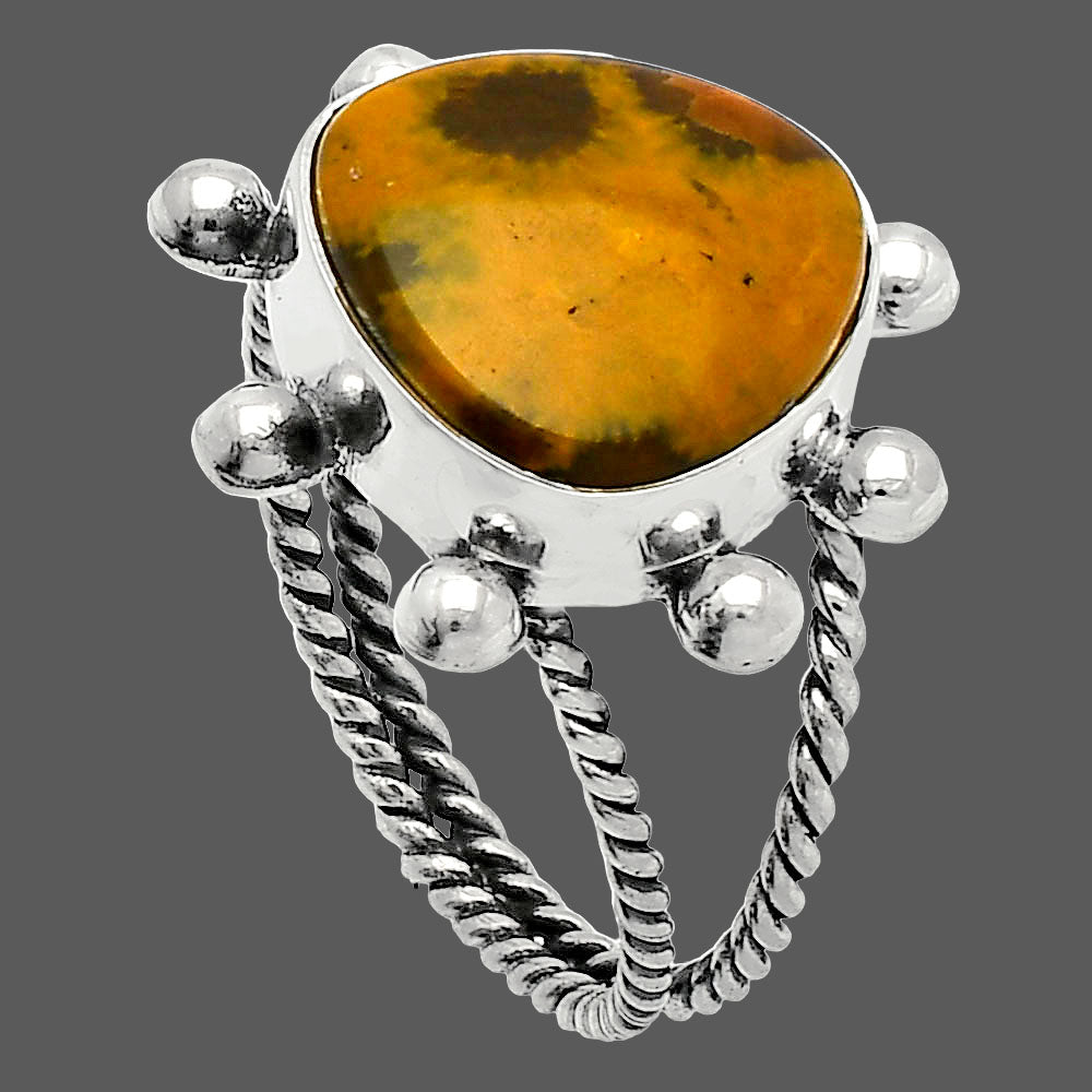 Ocean Jasper - Madagascar Ring size-9.5 R-1268 SDR228998