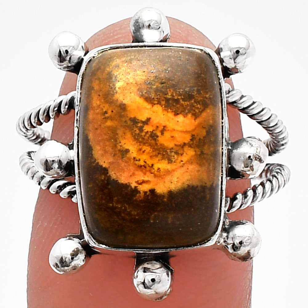 Natural Outback Jasper Ring size-8 R-1268 SDR229004