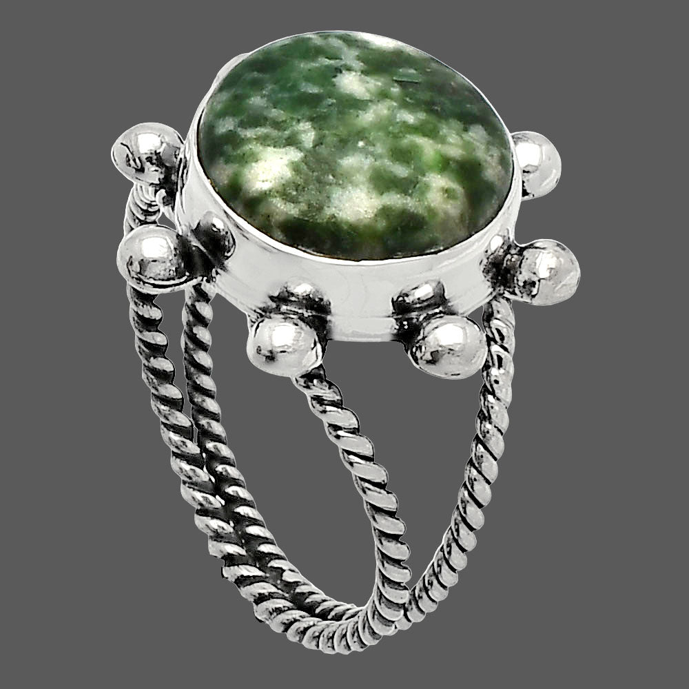 Natural Dioptase Ring size-9.5 R-1268 SDR229080