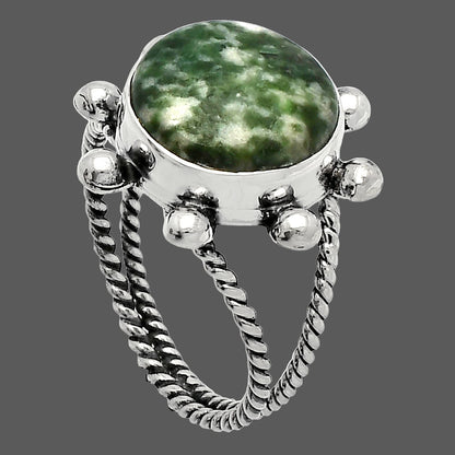 Natural Dioptase Ring size-9.5 R-1268 SDR229080