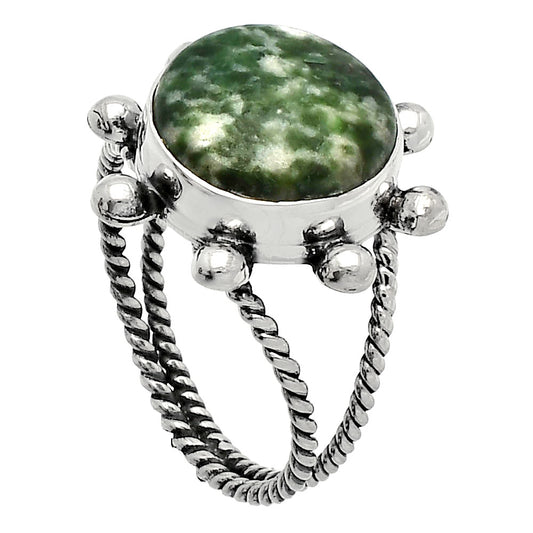 Natural Dioptase Ring size-9.5 R-1268 SDR229080