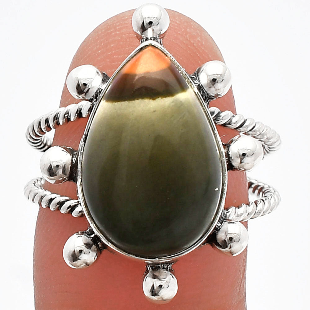 Natural Polygram Jasper Ring size-8 R-1268 SDR229081