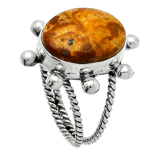 Natural Picture Jasper Ring size-9 R-1268 SDR229086