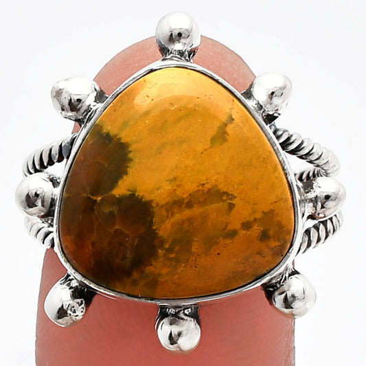 Natural Ocean Jasper - Madagascar Ring size-9 R-1268 SDR229104