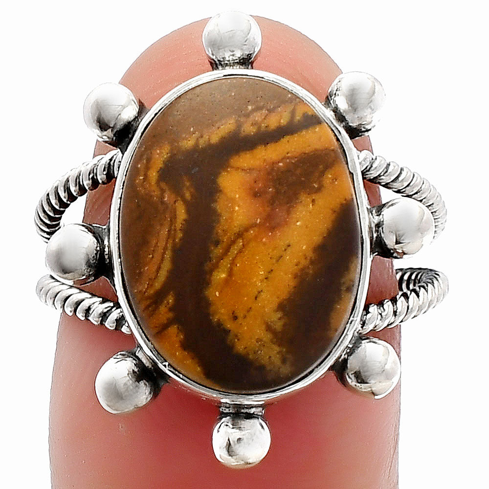 Natural Outback Jasper Ring size-8 R-1268 SDR229149