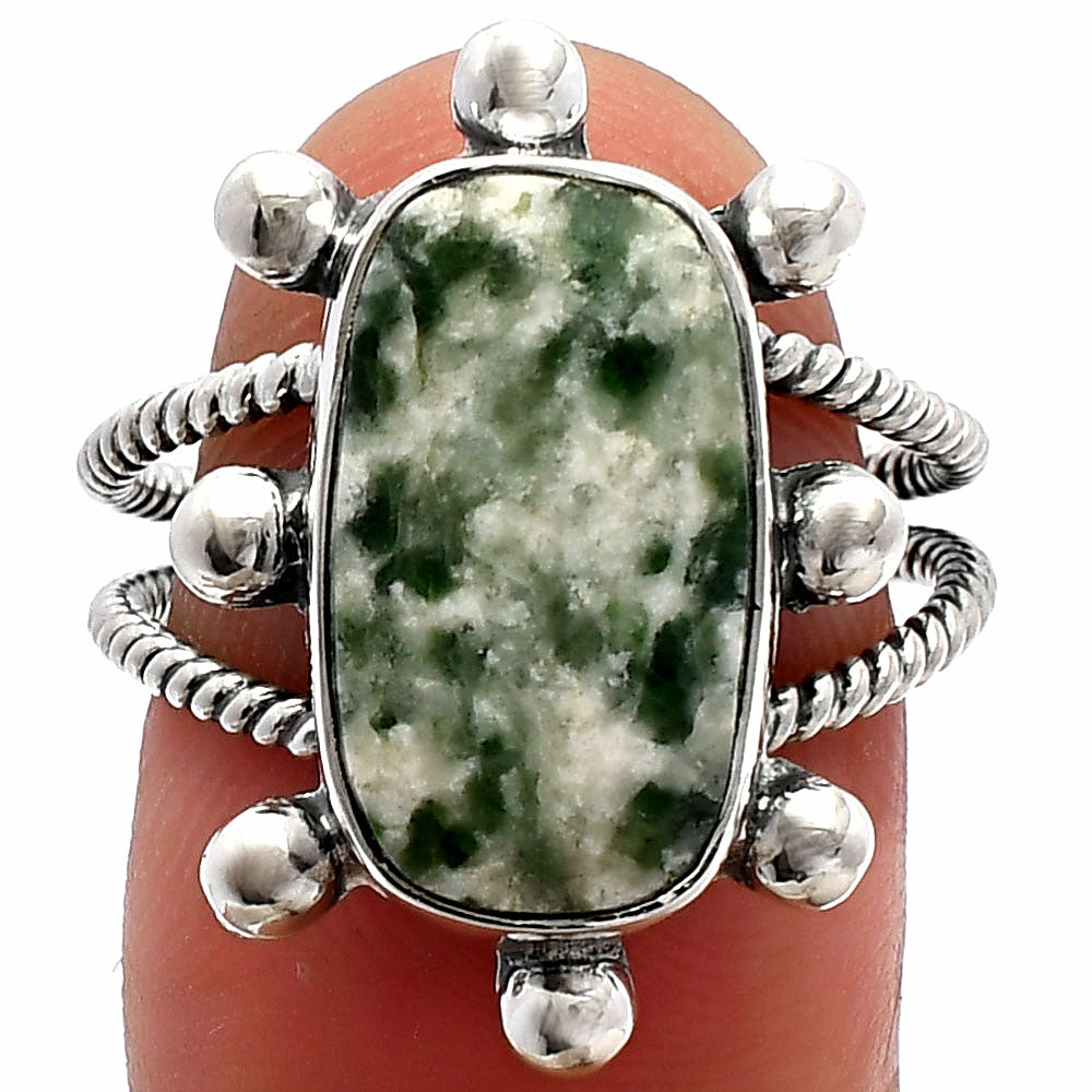 Natural Dioptase Ring size-8 R-1268 SDR229154