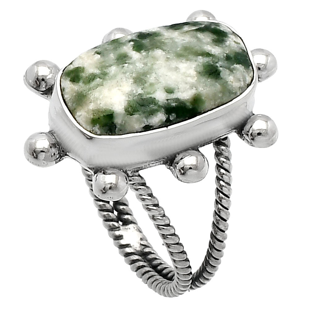 Natural Dioptase Ring size-8 R-1268 SDR229154