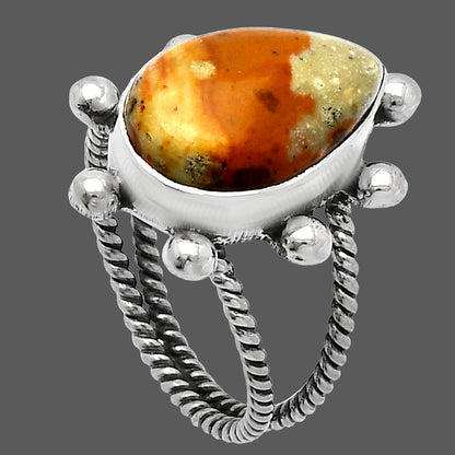 Natural Picture Jasper Ring size-7 R-1268 SDR229178