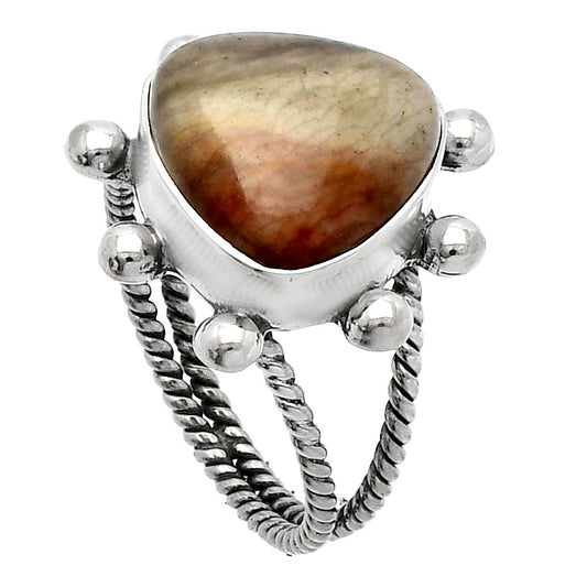 Natural Polygram Jasper Ring size-8 R-1268 SDR229184