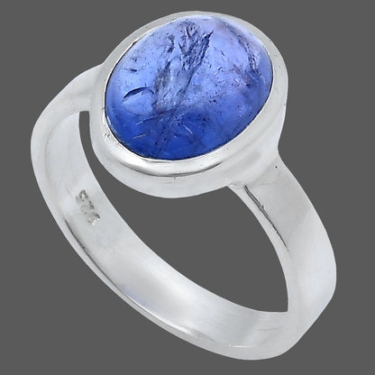 Natural Tanzanite Cab Ring size-6 R-1004 SDR229208