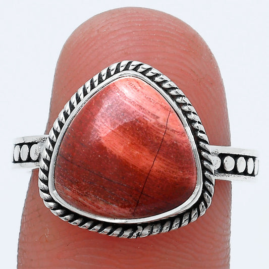 Natural Snake Skin Jasper Ring size-8 R-1066 SDR229255