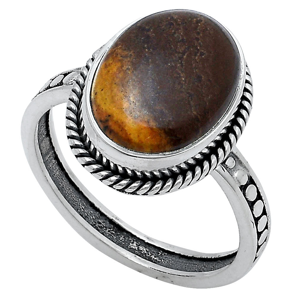 Natural Outback Jasper Ring size-9 R-1066 SDR229271