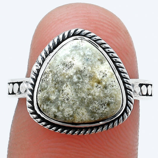 Natural Ocean Jasper - Madagascar Ring size-7 R-1066 SDR229310