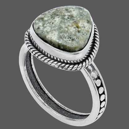 Natural Ocean Jasper - Madagascar Ring size-7 R-1066 SDR229310