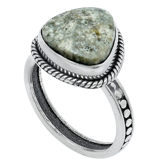 Natural Ocean Jasper - Madagascar Ring size-7 R-1066 SDR229310