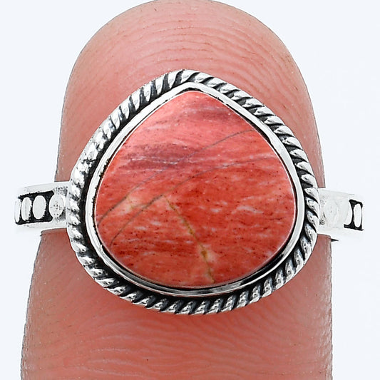 Natural Snake Skin Jasper Ring size-7 R-1066 SDR229314