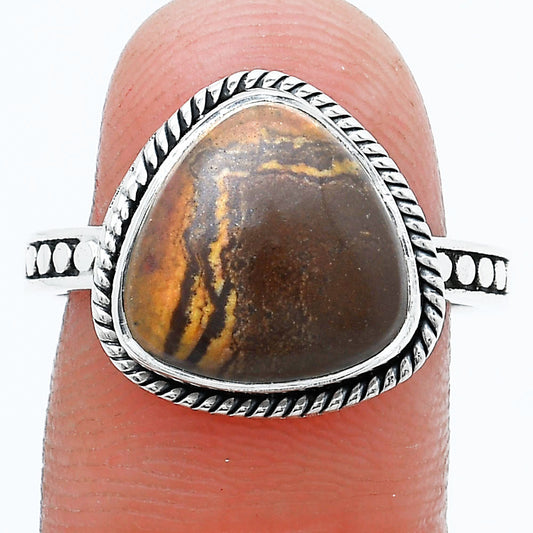 Natural Outback Jasper Ring size-8.5 R-1066 SDR229410