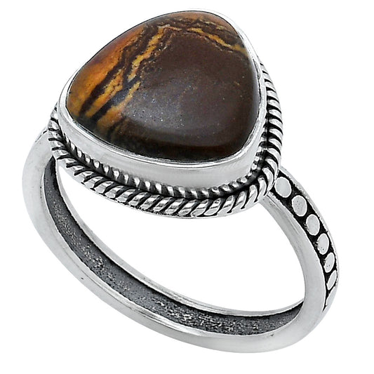 Natural Outback Jasper Ring size-8.5 R-1066 SDR229410