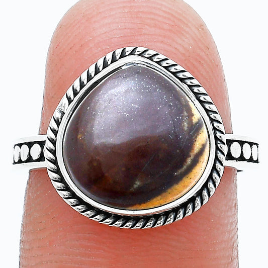 Natural Outback Jasper Ring size-7.5 R-1066 SDR229425