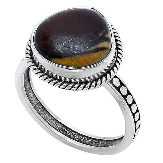 Natural Outback Jasper Ring size-7.5 R-1066 SDR229425