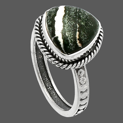Natural Larsonite Jasper Ring size-7 R-1066 SDR229429