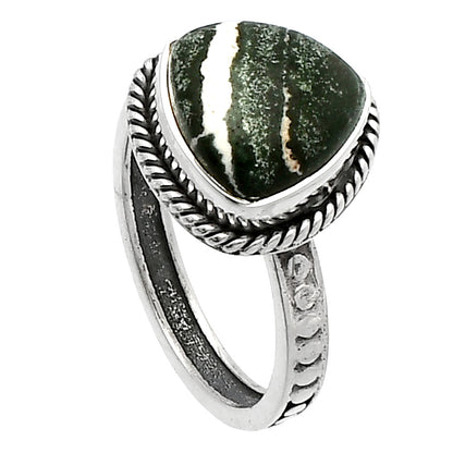 Natural Larsonite Jasper Ring size-7 R-1066 SDR229429