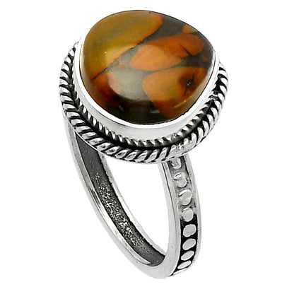 Natural Bamboo Jasper Ring size-9 R-1066 SDR229444