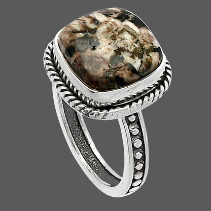 Natural Viper Skin Jasper Ring size-7 R-1066 SDR229449