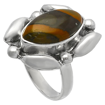 Natural Bamboo Jasper Ring size-7 R-1125 SDR229492