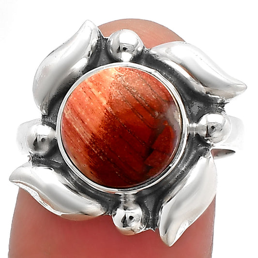 Natural Snake Skin Jasper Ring size-8 R-1125 SDR229498